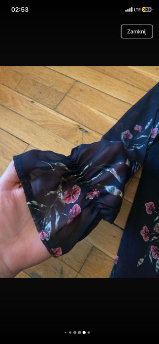 Sukienka w kwiaty Xana Collection rozmiar M/38