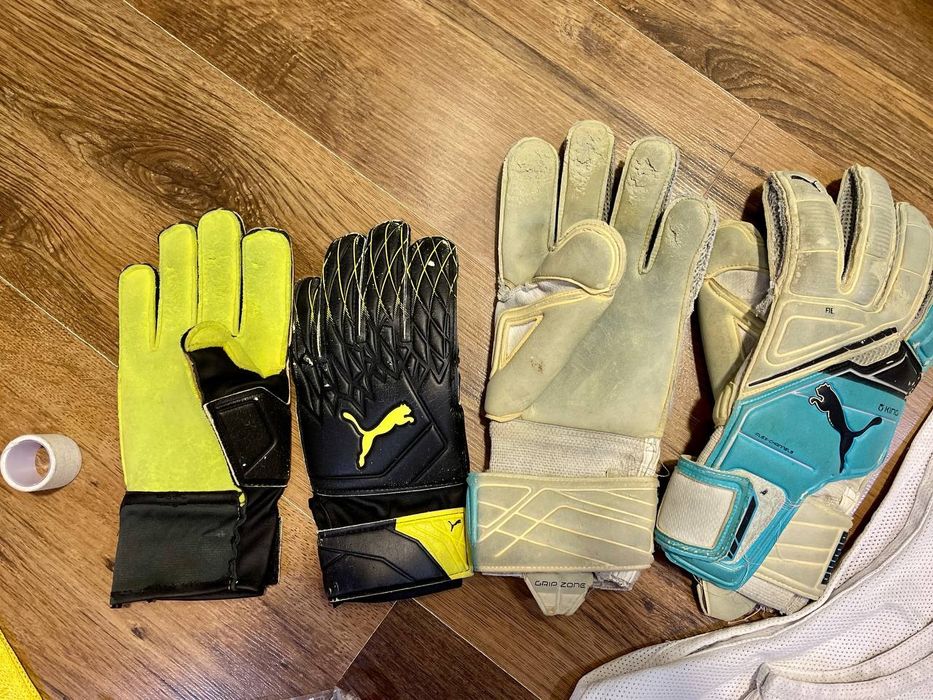 Комплект для футзалу: воротарські рукавиці, мʼячі зі сумкою Select