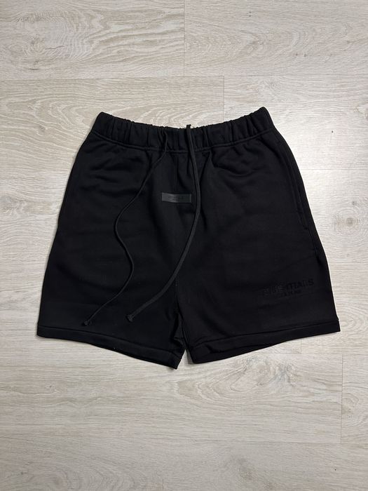 Шорти Essentials Fear of God | Чорні шорти FOG