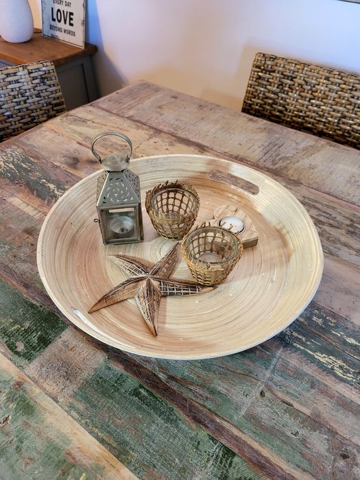 mesa, refeições, cadeiras, oriental, indiano, rustico