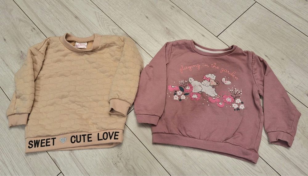 Paka ubranek 86 dla dziewczynki