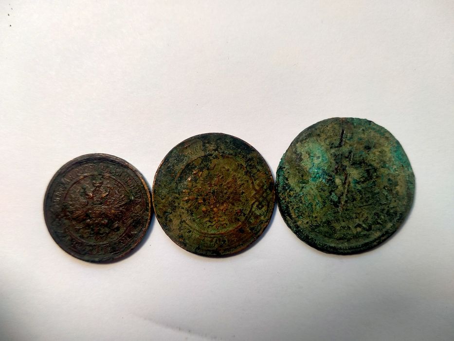 Продам рідкісні царські монети  1817р 1876р 1915р 1910р