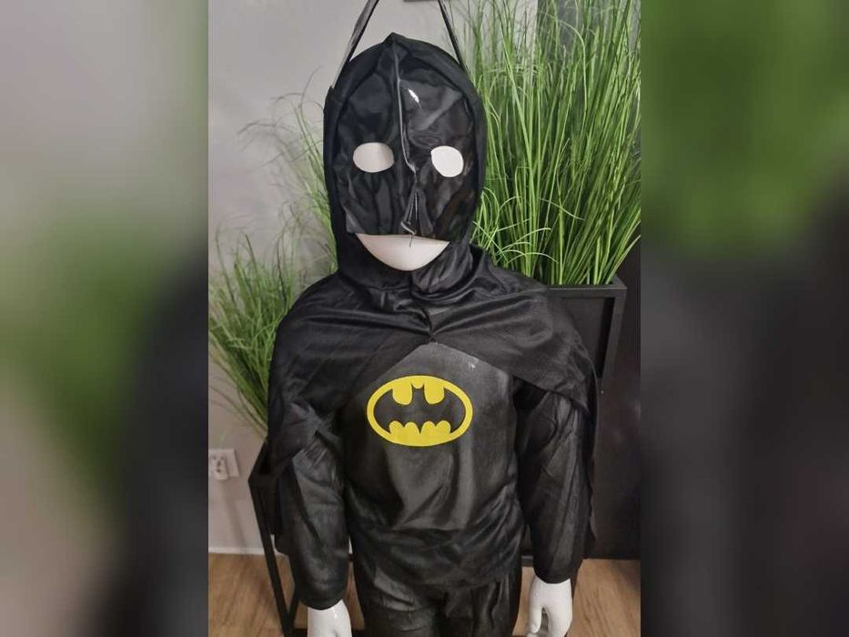 Kostium dla chłopca Przebranie bal 110-120 Batman superbohater