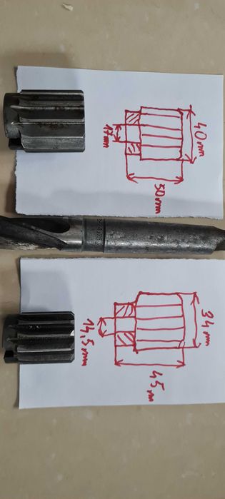 Frezy do metalu parametry widoczne na zdjeciach