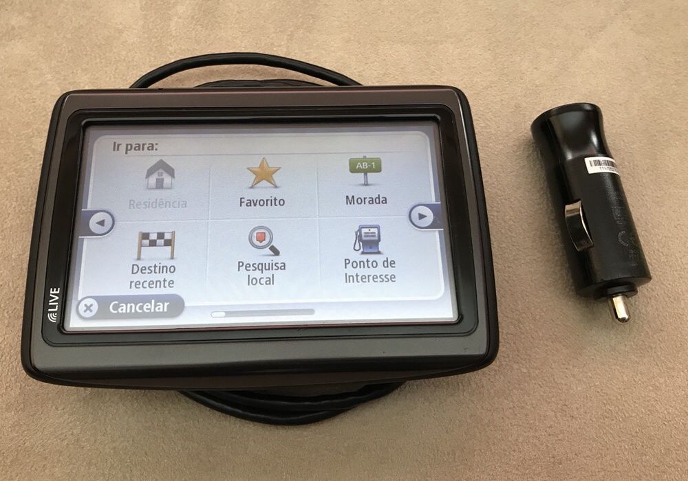 Tomtom via live 120 (Europa, EUA, N. Zelandia)