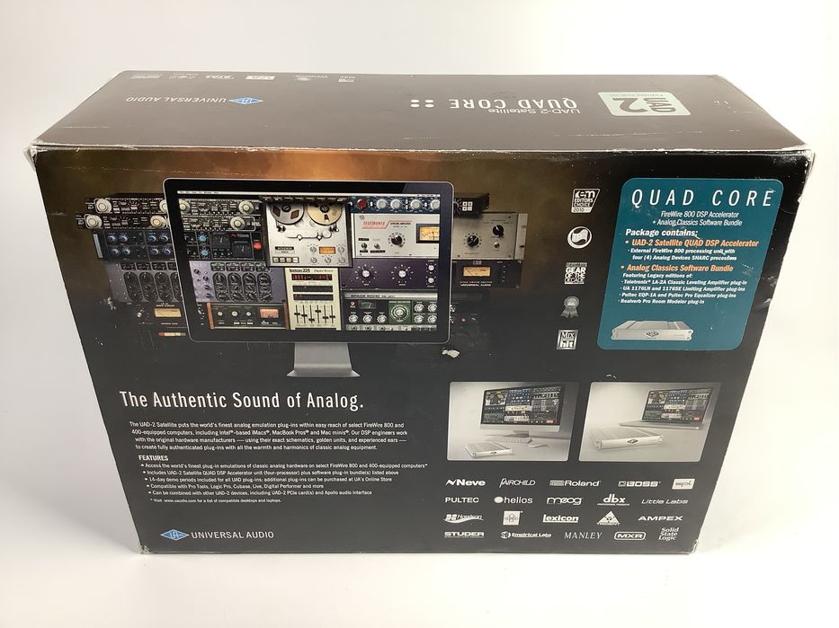 Universal Audio UAD 2 Satellite QUAD OCTO DSP процесор з плагінами та кабелем