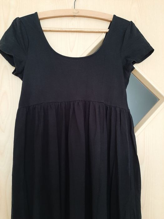 H&M MAMA czarna dukienka ciążowa rozmiar S