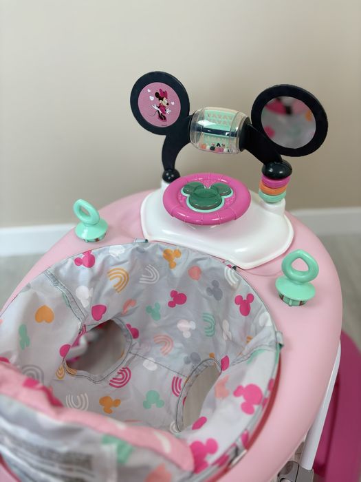Chodzik z zabawkami Bright Starts Disney Baby Minnie Mouse