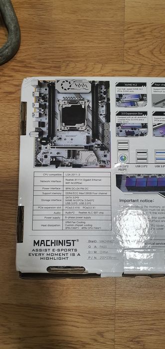 motherboard x99-k9 nova