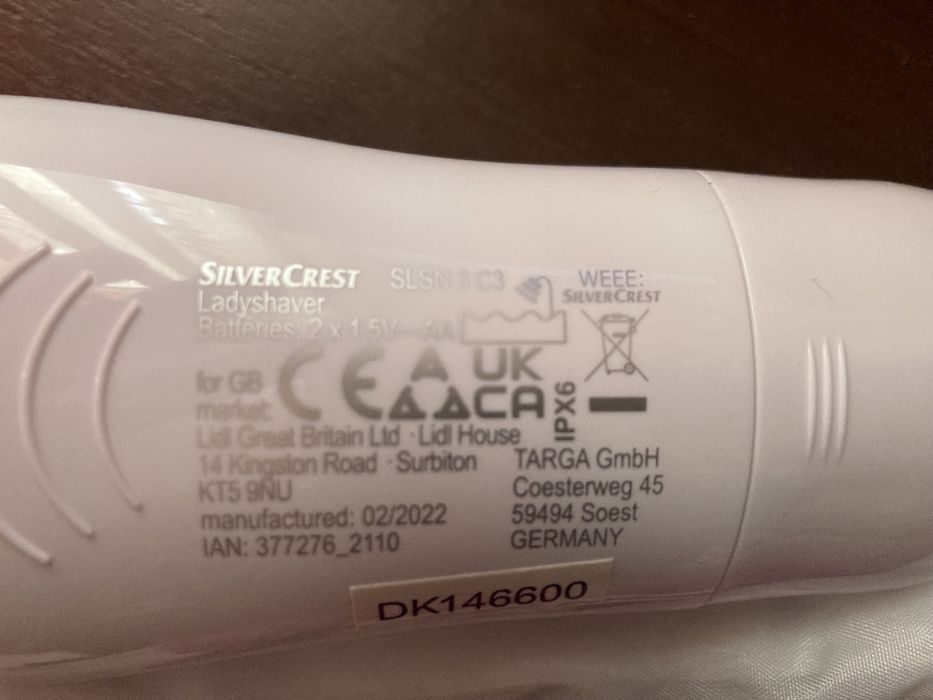 Електробритва Silvercrest slsn 3 c3