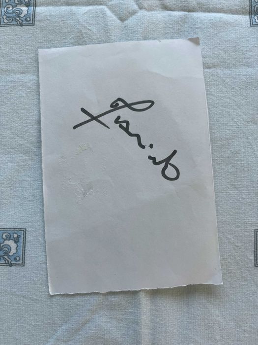Autógrafo Marinho Académica 2012 - como novo