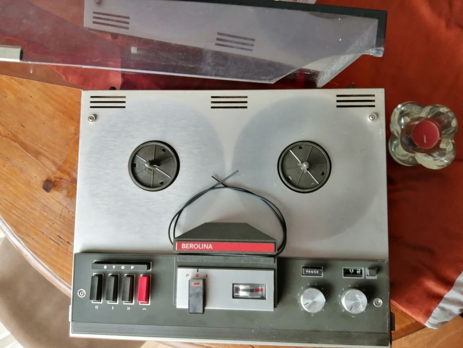 Leitor gravador bobines Telefunken Berolina