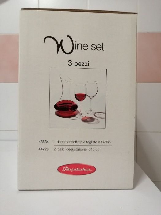 Decanter com 2 Copos Pasabahce447002592485713923