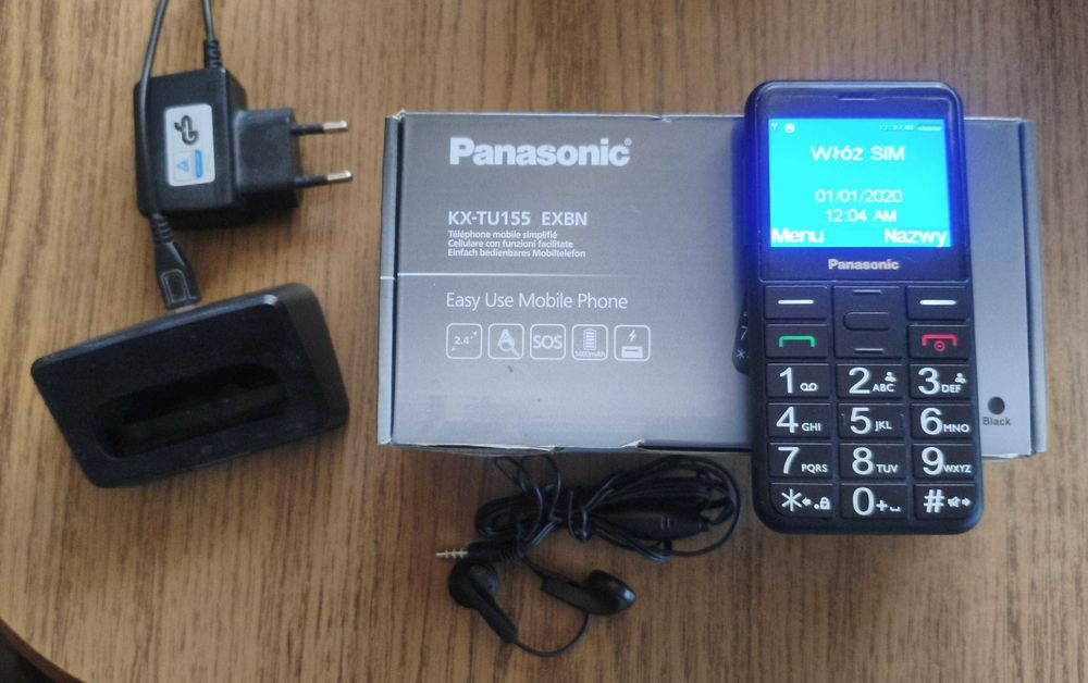 Telefon dla Seniora Panasonic