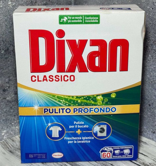 Пральний порошок Dixan сипучий 60 прань 3.3 кг