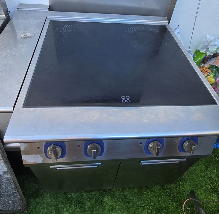Pack 4 equipamentos cozinha inox industrial restauração