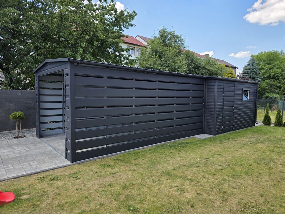 Garaż wiata Pomieszczenie gospodarcze Carport