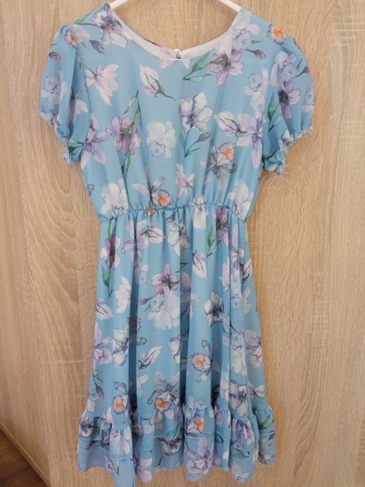 Sukienka letnia dziewczęca 122/128