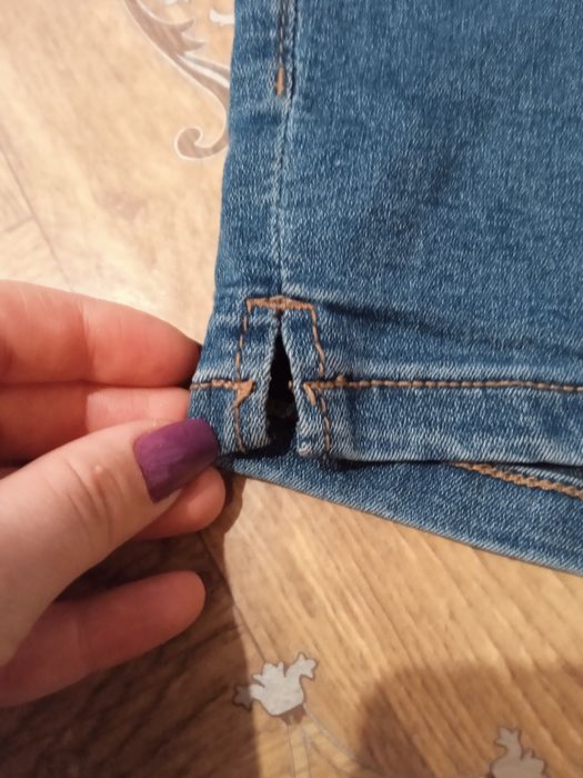 Сині джинсові шорти