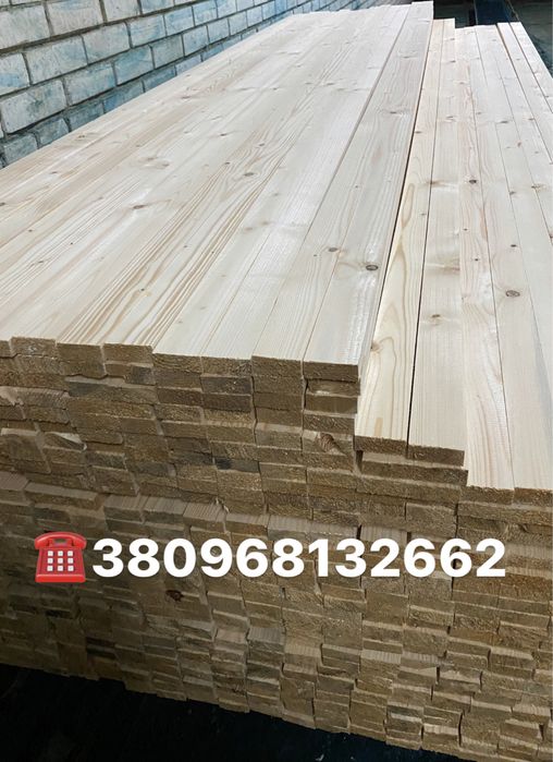 Брус сухий строганий, пиломатеріали,дошка калібрована 25,45,145,195,50