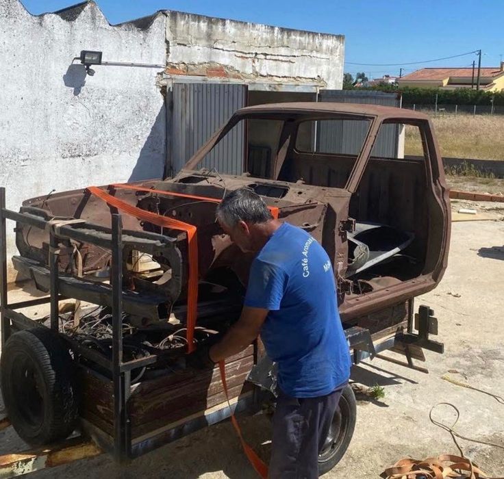 Datsun 620 - cabine de condutor