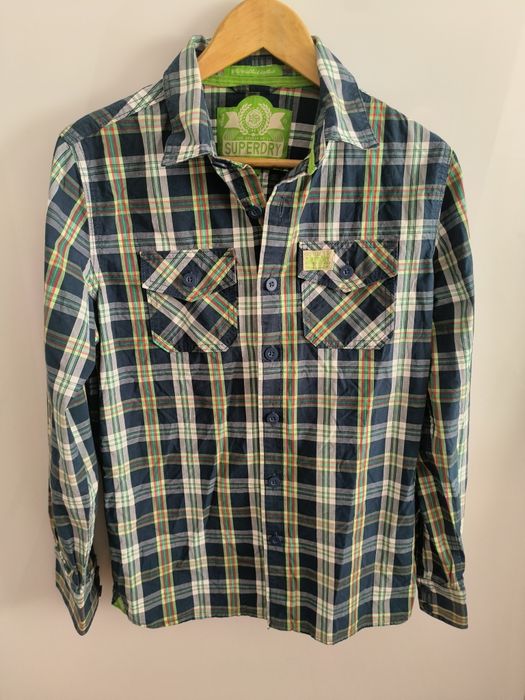 Nowa męska koszula Superdry Regular Fit  M