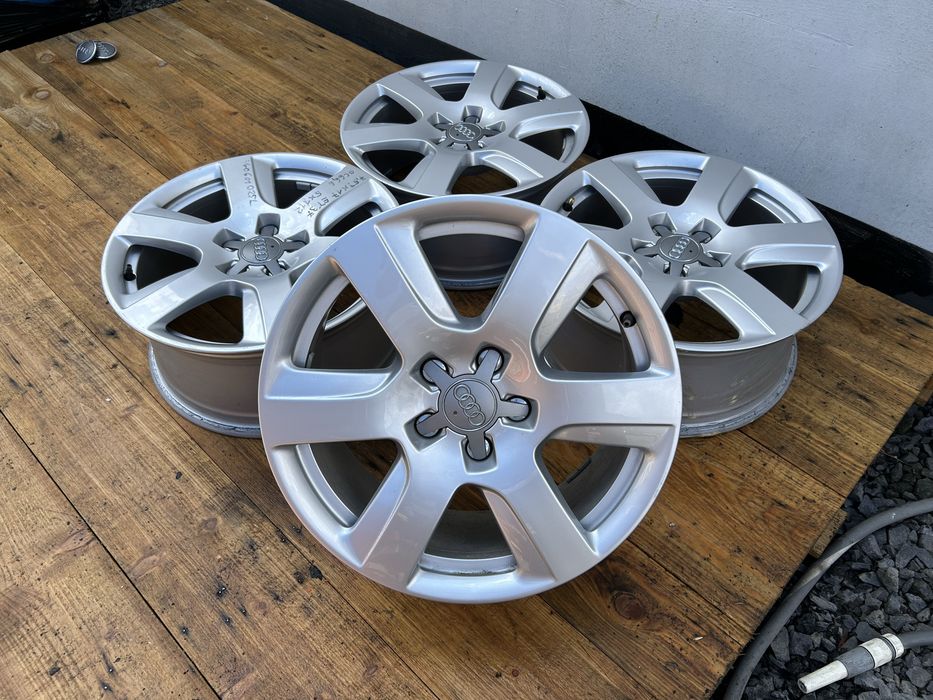 (F30) ALUFELGI 17” 5x112 AUDI 7,5J ET37 ( A4 A5 B8 B9 A6 C6 C7 Q5) oryginał
