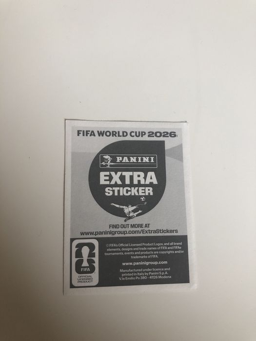Sticker Extra Lionel Messi Panini world cup 2026