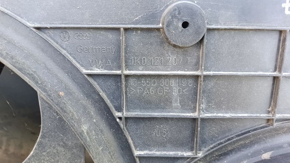 Vw Eos Wentylator Chłodnicy Wody