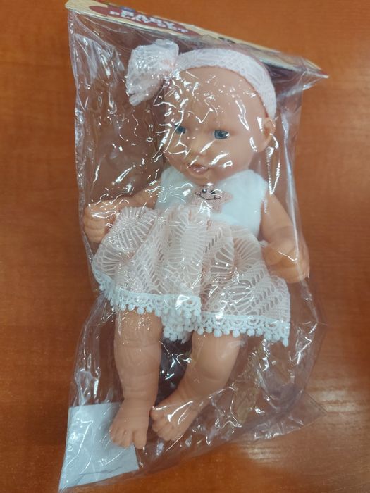 Lalka bobas w ubranku 10 cm