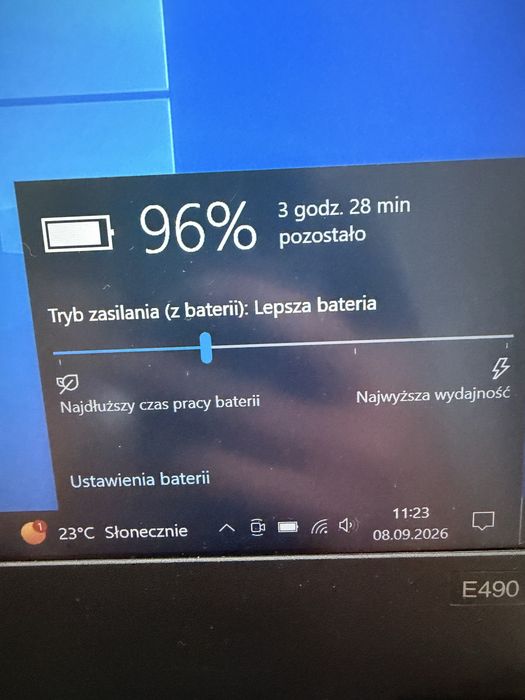 Laptop Lenovo Thinkpad E490 8Gb i7 128gb 14 cali podswietlana klawoatura