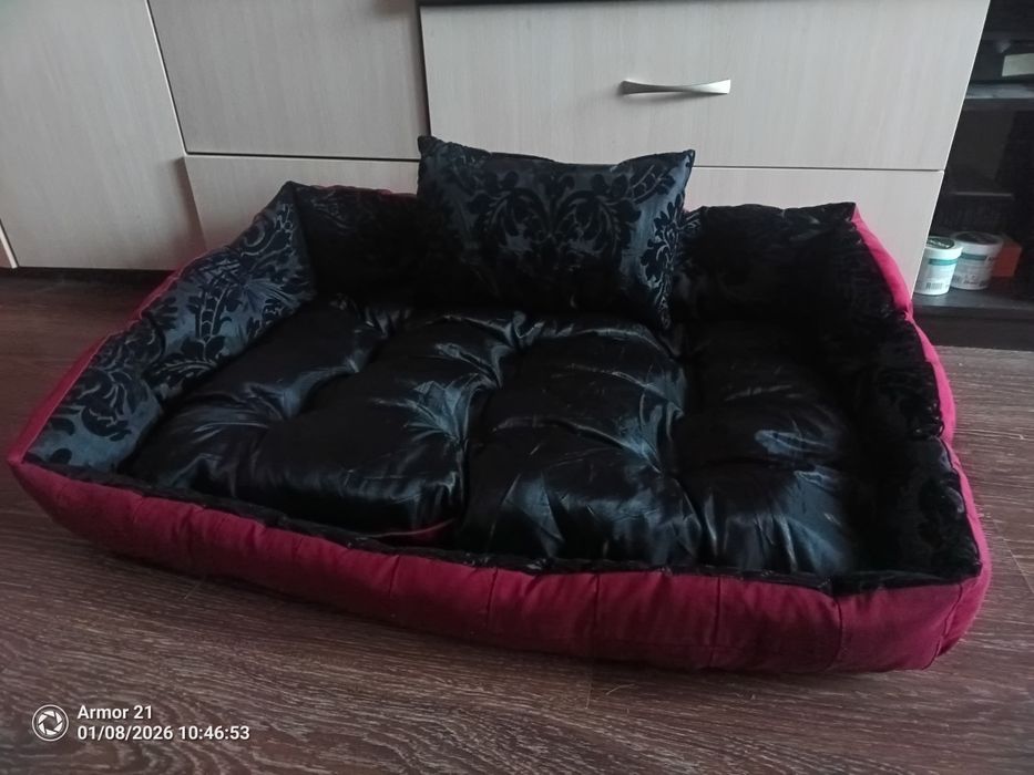 Лежак самопошив для крупных пород собак