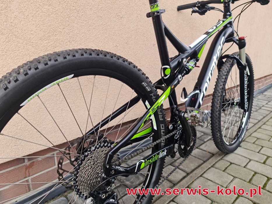 Rower górski MTB FULL CORRATEC koła 27,5 SHIMANO DEORE XT aluminium