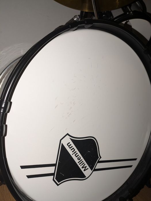 Millenium Youngster Drum Set Silver – perkusja dla dzieci / zestaw do naprawy