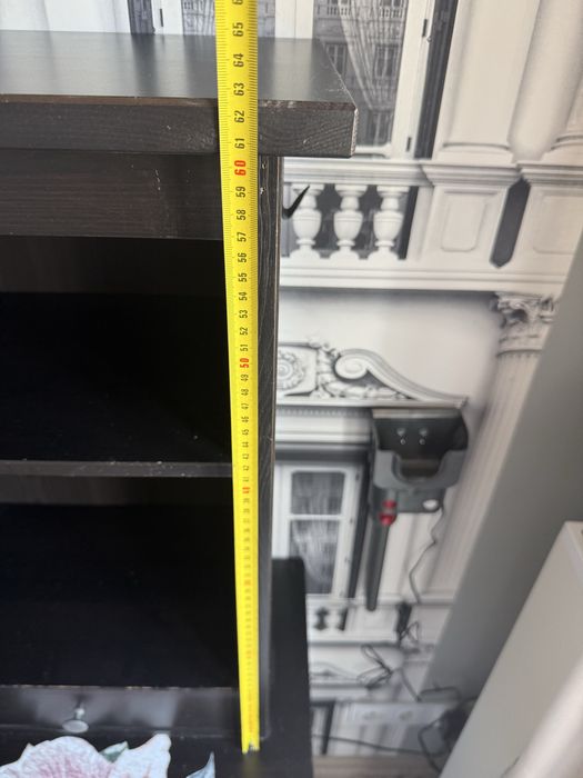 Biurko Ikea Hemnes czarnobraz 155x64cm