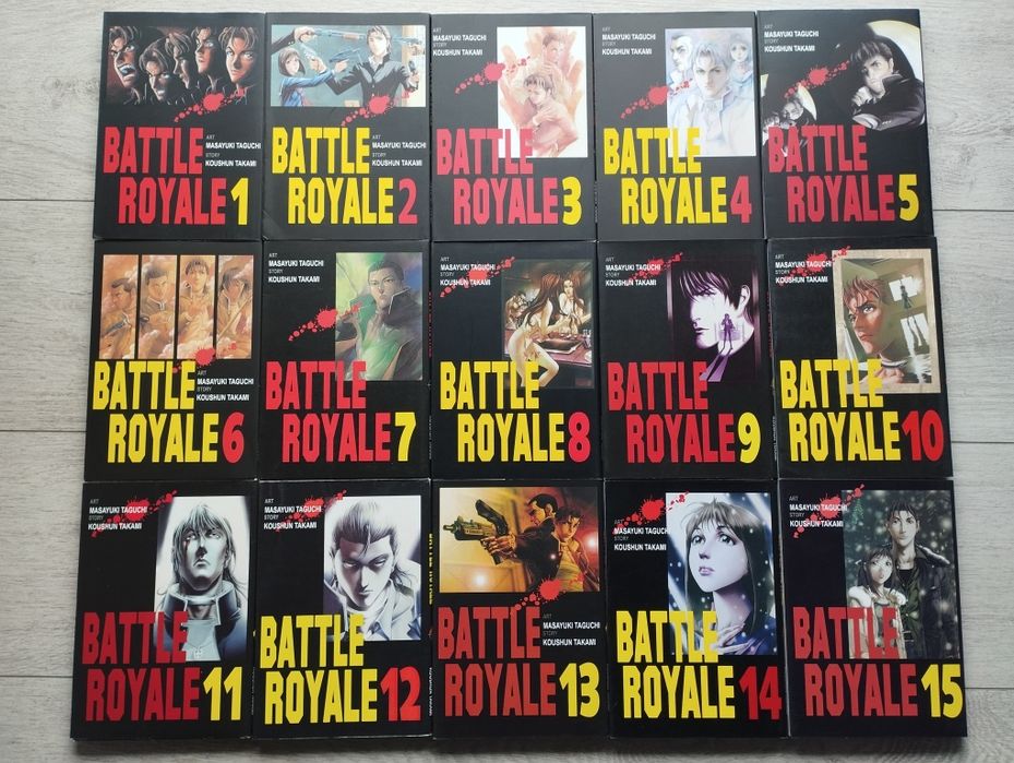 Battle Royale tomy 1-15