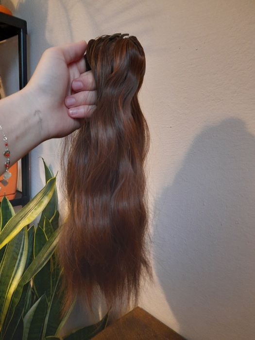 Dopinka do włosów doczepiane włosy na spince