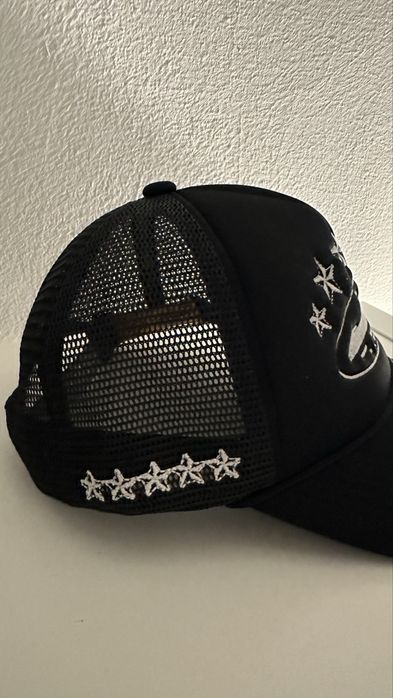 Corteiz cap all black