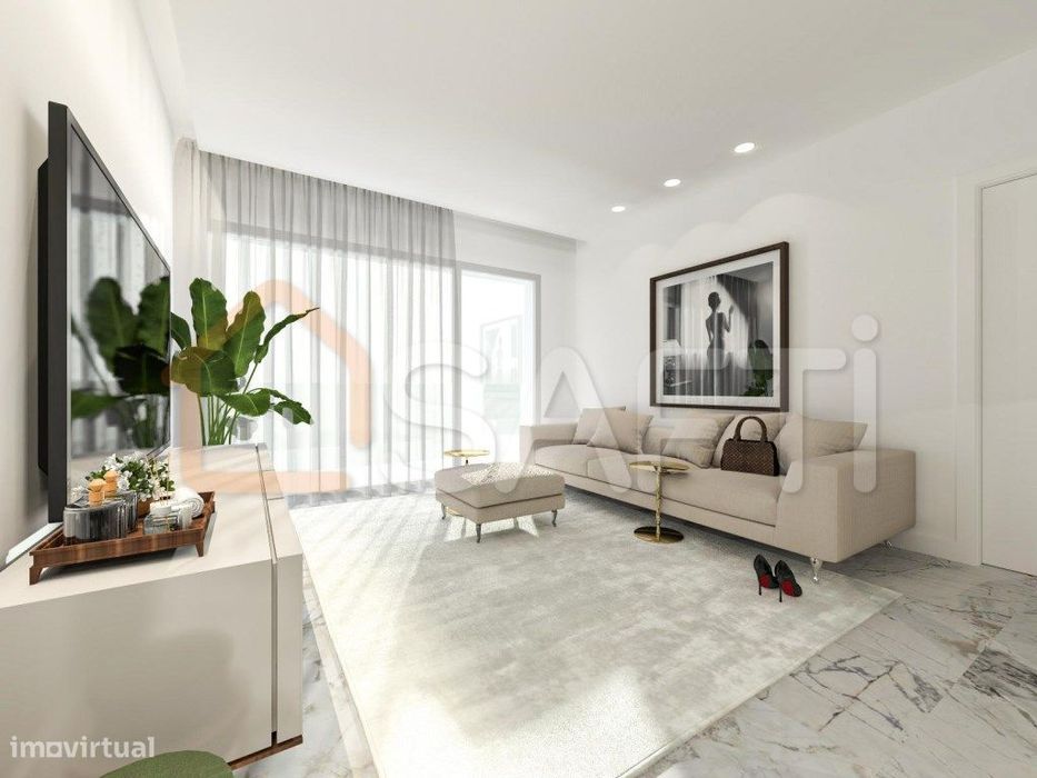 Apartamento T3 res do chão para venda em OUREM Apartamento 5 assoal...