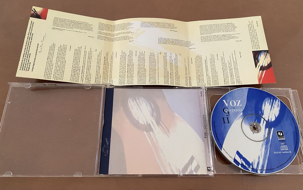 Album CD duplo - Voz & Guitarra - Como novo