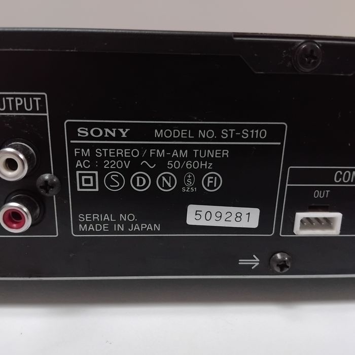 SONY Tuner Sintonizador Rádio ST-S110