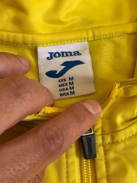 Отличная спортивная футбольная кофта олимпийка JOMA C.D.RODA оригинал