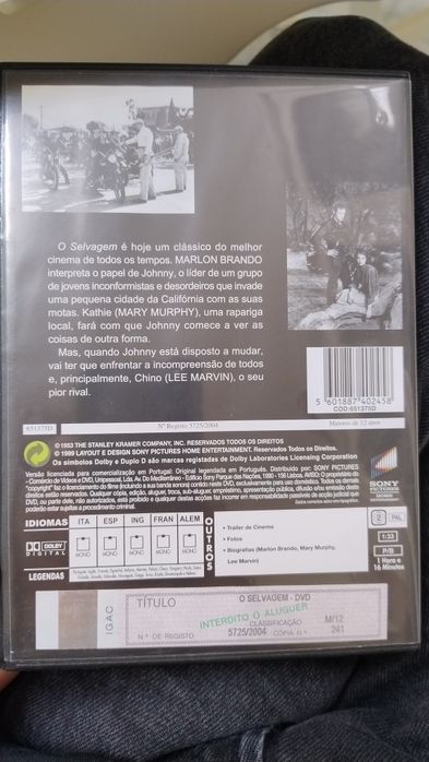 Dvd the wild.one o selvagem marlon brando