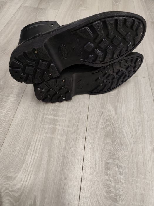 Buty robocze skórzane męskie wojskowe