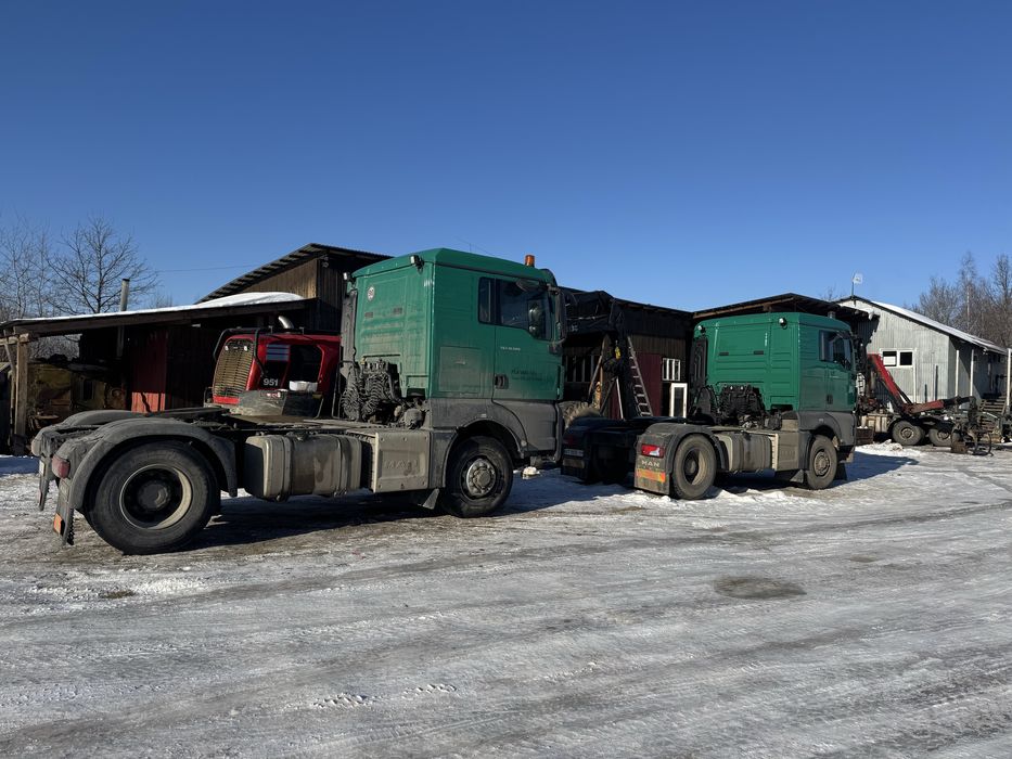 Продам MAN 4х4 TGX 18.500 сідловий тягач гідродрайв