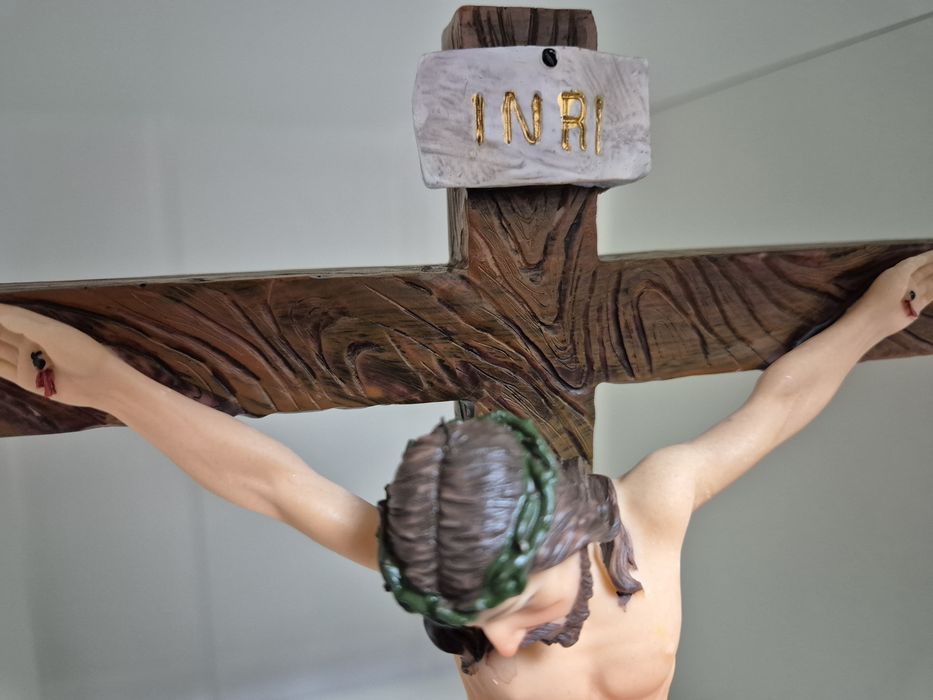 Krzyż stojący Krzyże Jezus Chrystus ukrzyżowany