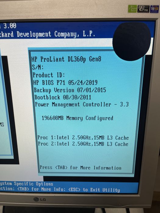 Сервер HP DL360p G8