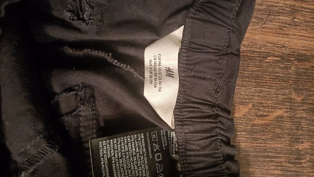 Spodnie H&M cargo