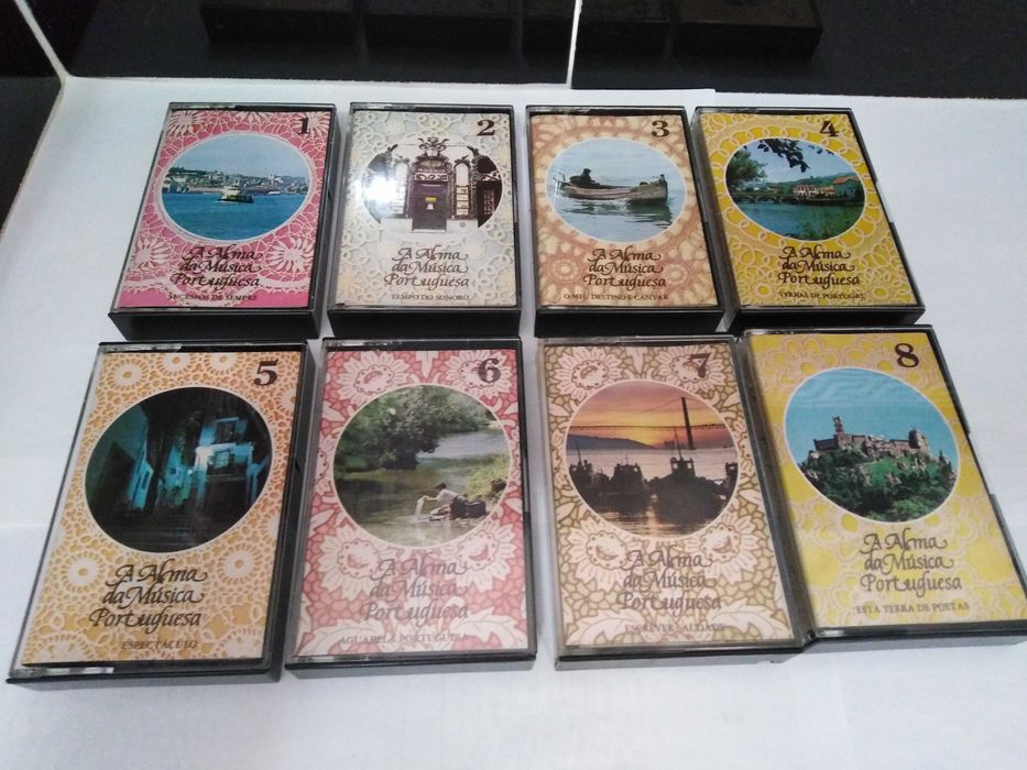 Colecção 8 Cassetes Alma da música Portuguesa(Fado) S. Reader`s Digest