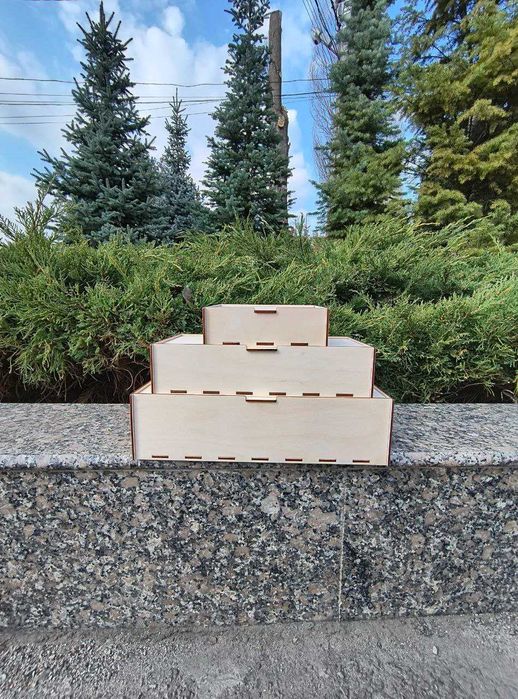 Подарункові коробки на замовлення із фанери